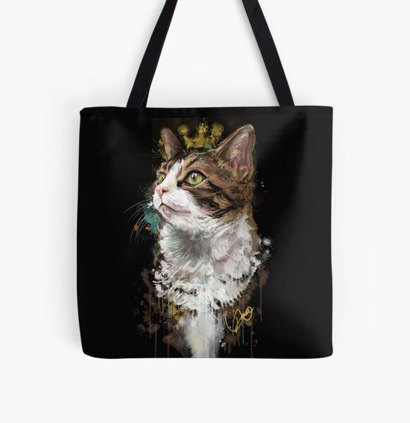 Project Caturday - King Louis the VII Tote Bag by joliealicia | Redbubble (US)