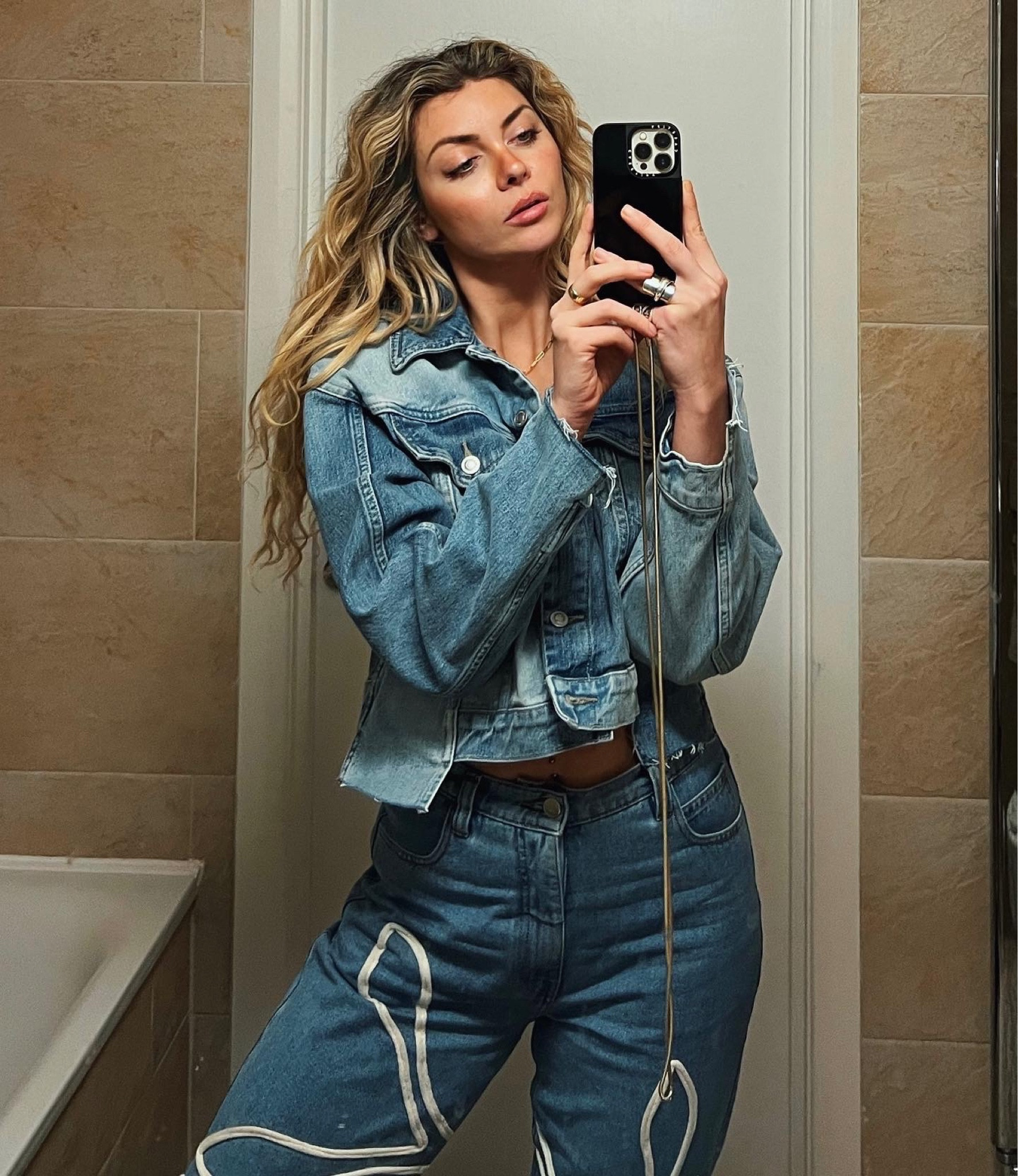 Love a bit of double denim, the jeans are sustainable from Fanfare the label..I can’t seem to tag! The jacket is gorgeous fit, that’s tagged 🫶🏼


#LTKeurope #LTKstyletip #LTKFind