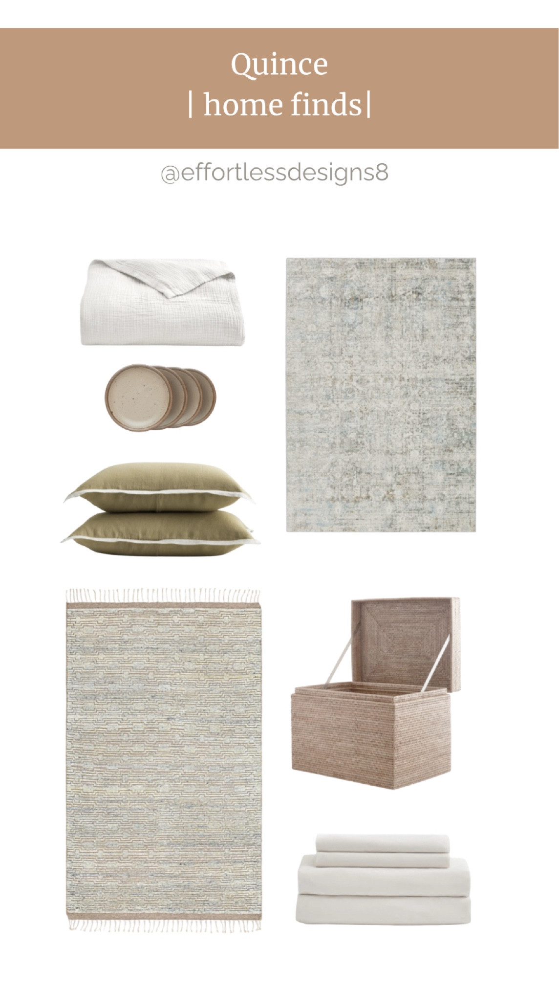 Find natural and organic home design finds from Quince. From wool rugs to linen bedding, each piece is curated to be the perfect addition to your home.

#interiors #home #organichome #quince #quincehome

#LTKFamily #LTKHome