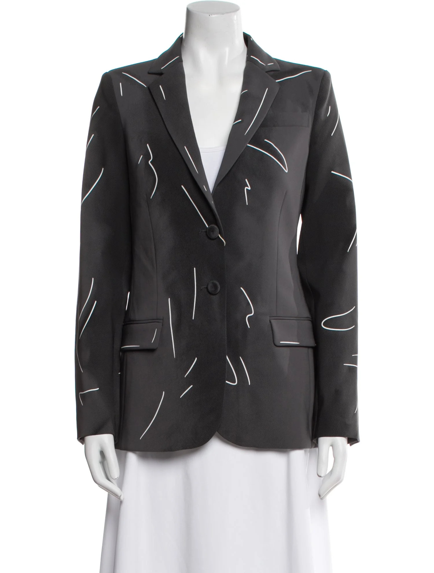 Moschino Couture Blazer - Grey Jackets, Clothing - MOS92102 | The RealReal | The RealReal