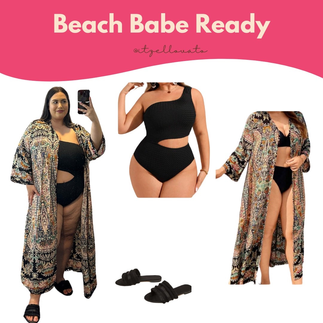 Beach Babe ready. Beach outfit. 

#LTKStyleTip #LTKPlusSize #LTKMidsize