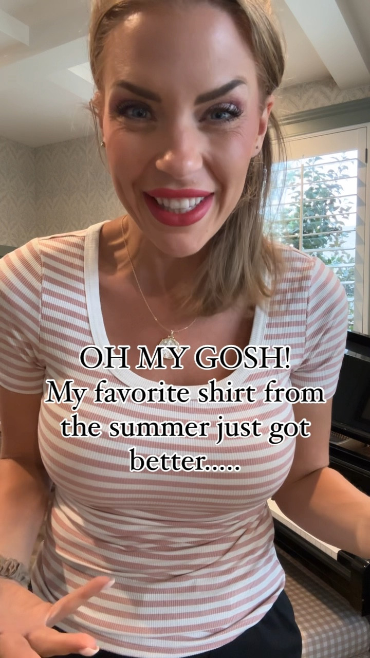 I FREAKED OUT WHEN I SAW THIS! My favorite staple shirt in LONG SLEEVE! Yes please! I’ll take all! 

#LTKSeasonal #LTKFallSale