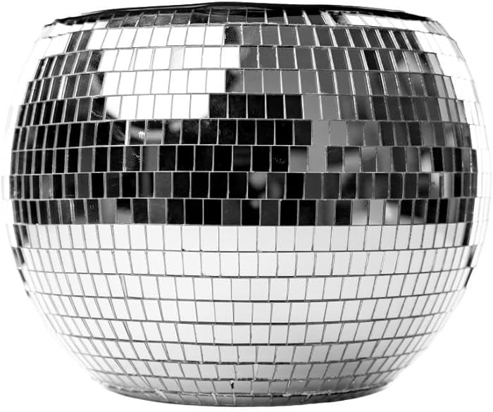 NPW Disco Ball Ice Bucket Large – Retro 70s Cocktail Barware, Holiday Christmas & New Years Eve... | Amazon (US)