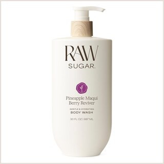 Raw Sugar Body Wash, Pineapple Maqui Berry Reviver, 30 OZ | CVS Health