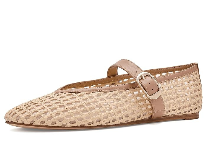 Marc Fisher LTD Godea Women's Dress Flat Shoes Light Natural Leather: 6.5 M | Zappos.com
