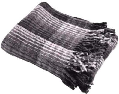 Hugger Mugger Recycled Plaid Yoga Blanket - Use as a Yoga Prop, Made From Recycled Materials, Ver... | Amazon (US)