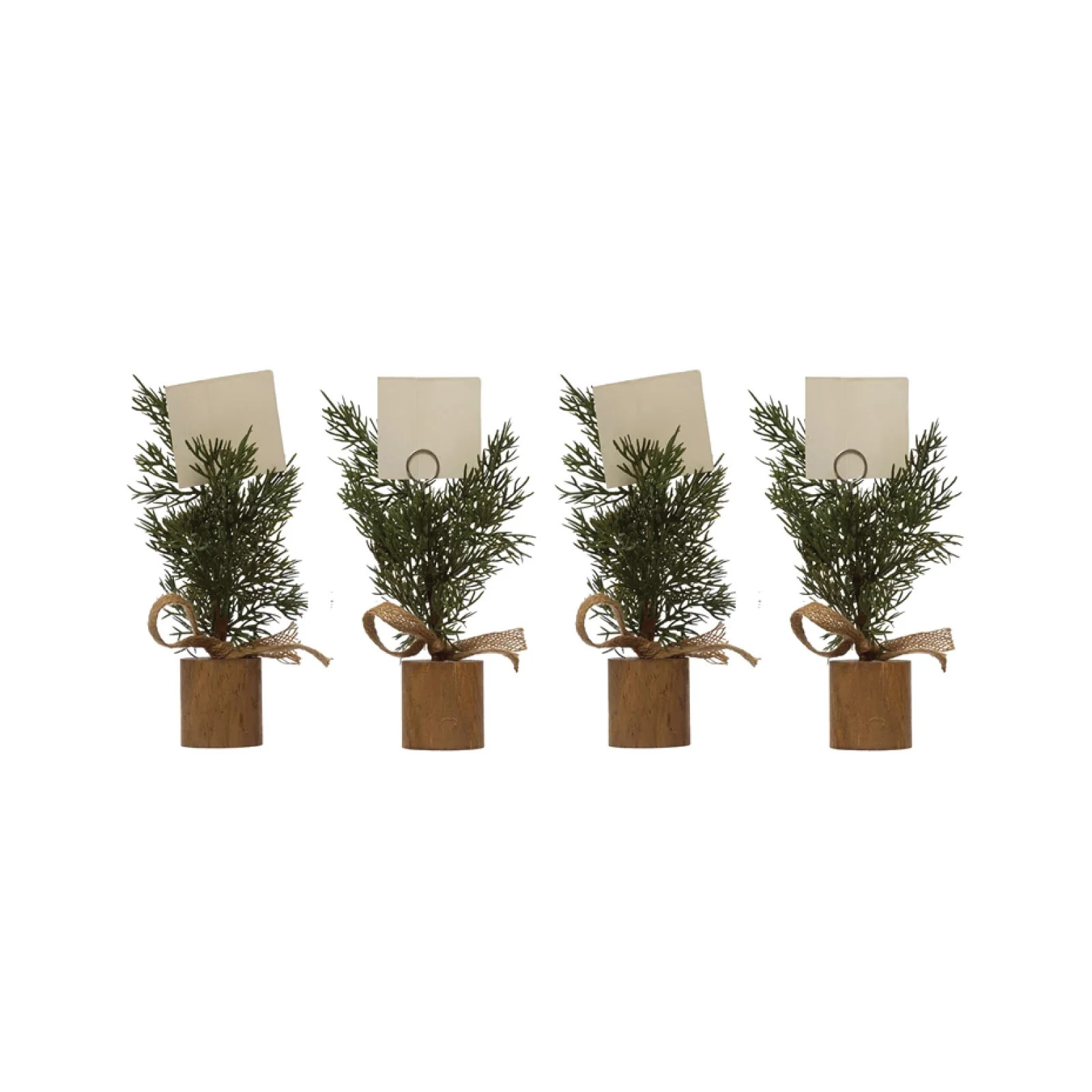 Pine Tree Place Card Holders Set | Brooke & Lou | Brooke and Lou