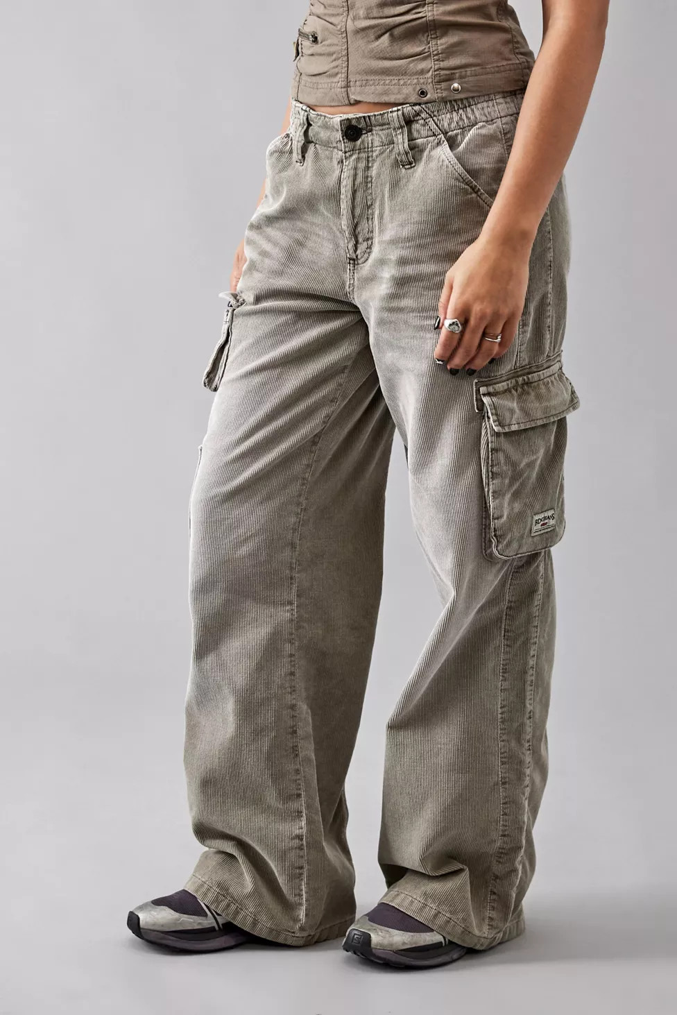 BDG Cyber Corduroy Y2K Cargo Pant | Urban Outfitters (US and RoW)
