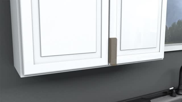 Simple Farmhouse 1-3/16 in. (30mm) Matte Black Cabinet Knob | The Home Depot
