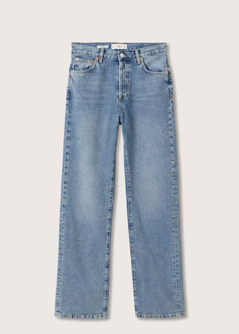 Search: High waist jeans, Medium blue (40) | Mango USA | MANGO (US)