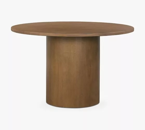 Linden round deals pedestal dining table