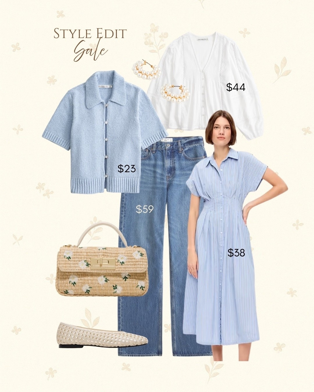 Love the soft blue look for spring! Adorable pieces on sale! 

#LTKSpringSale #LTKWorkwear #LTKTravel