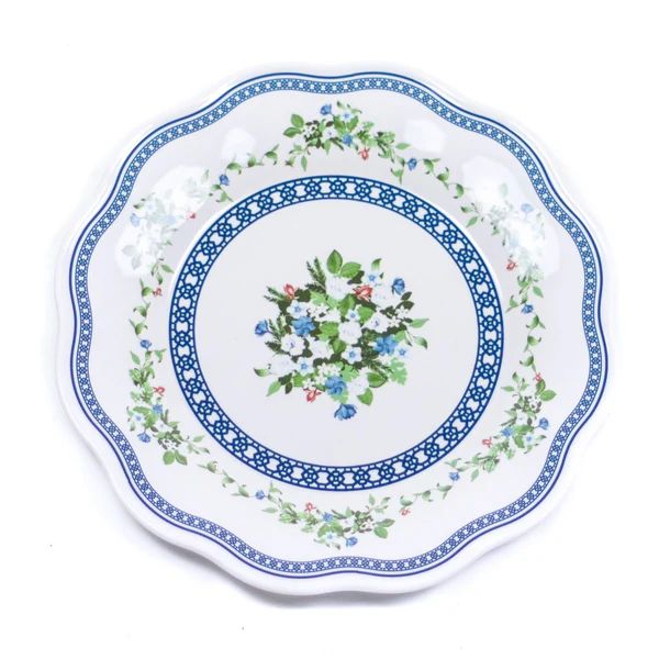 Trellis and Topiary Melamine Dinner Plate | The Avenue