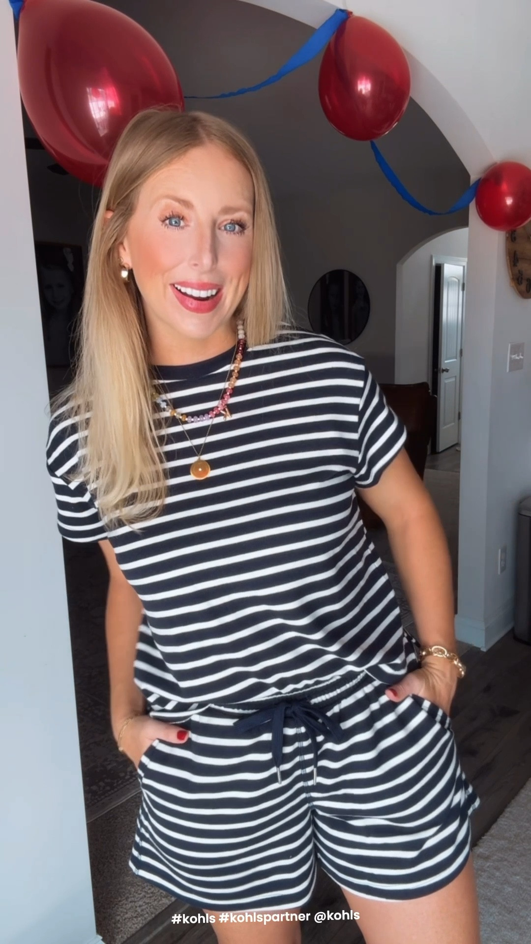 The best mom uniform for spring and summer! These are on sale for $19.99!! Super comfortable + cute for on the go. Paired with these metallic sneakers!
@kohls #kohls #kohlspartner

#LTKmomlife #LTKSaleAlert #LTKootd