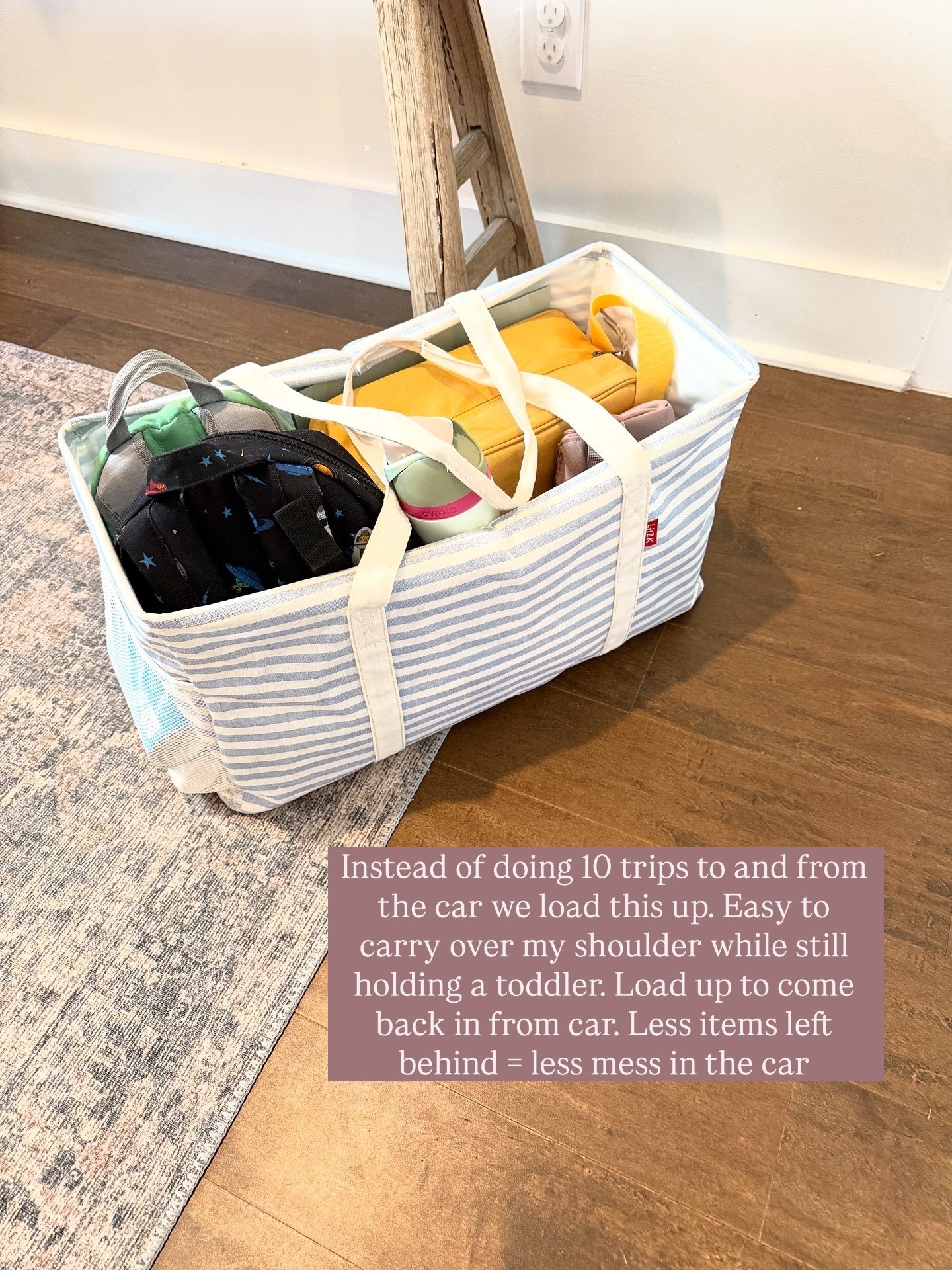 My MVP bag! I use this to lug all the bag to and from the car. The perfect catch all! 

#LTKKids #LTKFamily #LTKHome