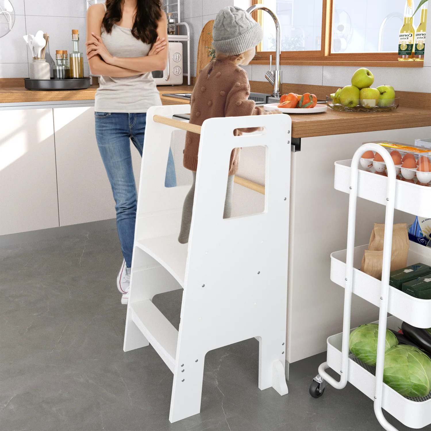 Streamdale Kids Standing Tower - Adjustable Kitchen Step Stool | Shop Simon