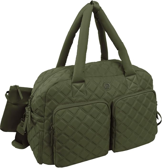 Joan & David 22 In Quilted Weekender Bags For Women Travel - Carry On Duffle Bag Women, Lightweig... | Amazon (US)