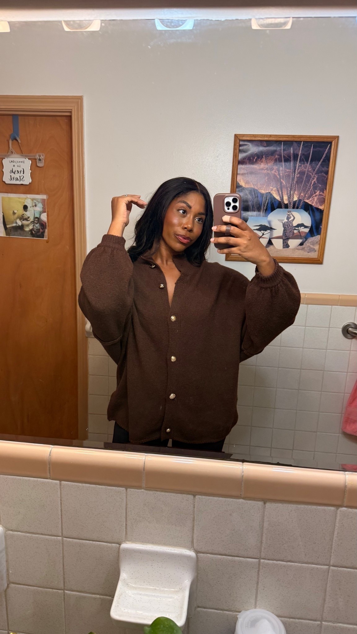 I really love this sweater for fall. This was my thanksgiving outfit last year and I’ll be wearing it a lot more this season

#LTKootd