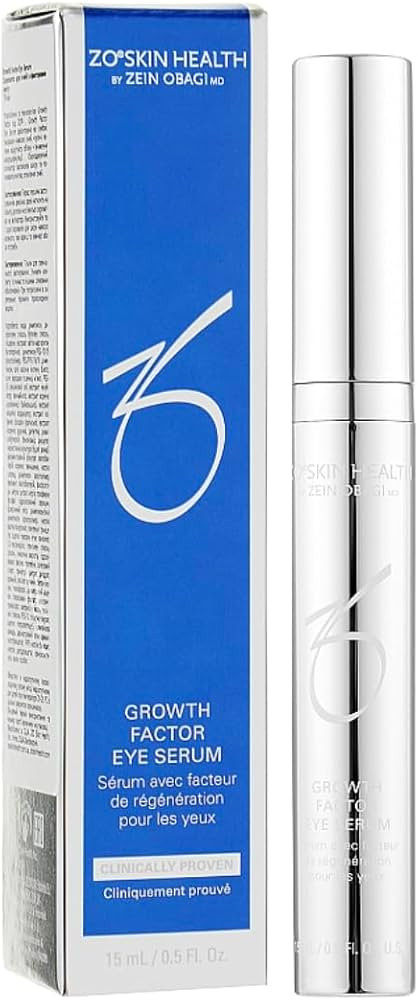 ZO SKIN HEALTH Growth Factor Eye Serum - 15 mL (0.5 fl oz) - Advanced Anti-Aging Under Eye Treatm... | Amazon (US)