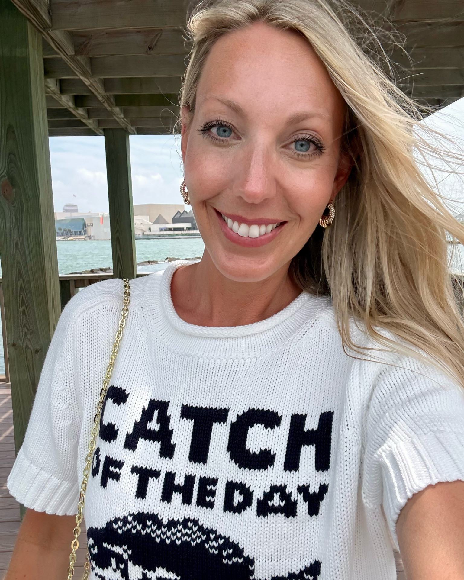 Catch of the day sweater 🐟🎣🐠

#LTKootd #LTKTravel #LTKOver40
