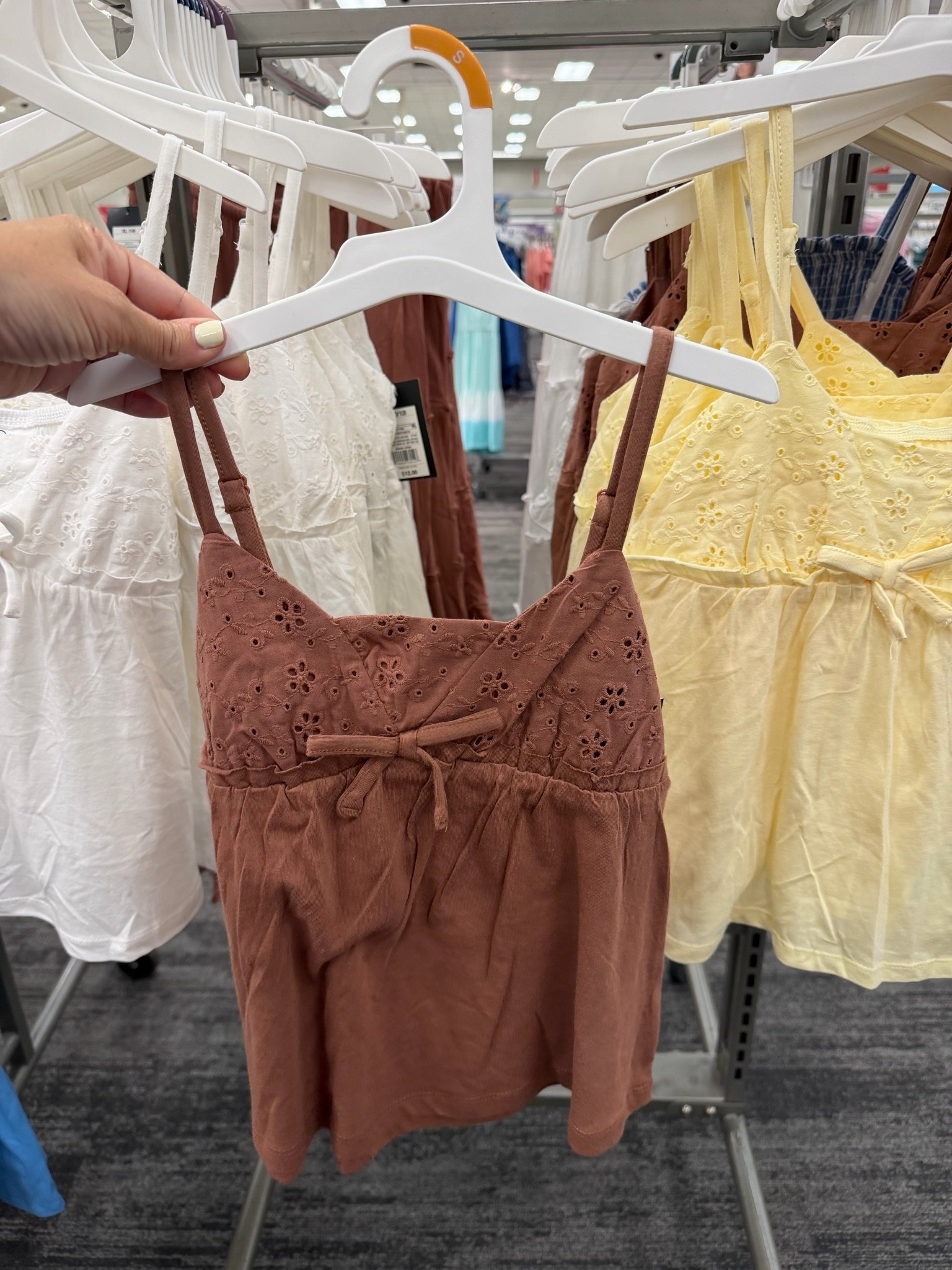 New for girls 🤎 babydoll tops