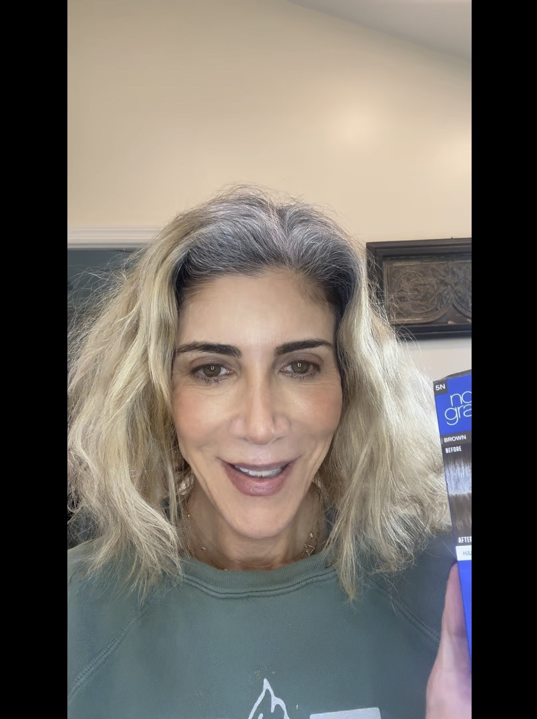 I have way too much gray to use this IRL  But I wanted to show you how well it works! Comes in 4 shades.

#LTKBeauty #LTKOver40 #LTKFindsUnder50