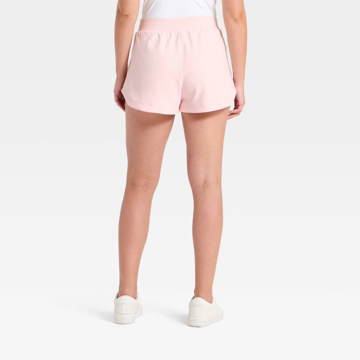 Women's Active Comfort French Terry High-Rise Shorts - All In Motion™ | Target