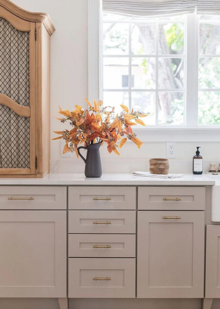 Fake Terracotta Eucalyptus Leaves - 23" | Afloral