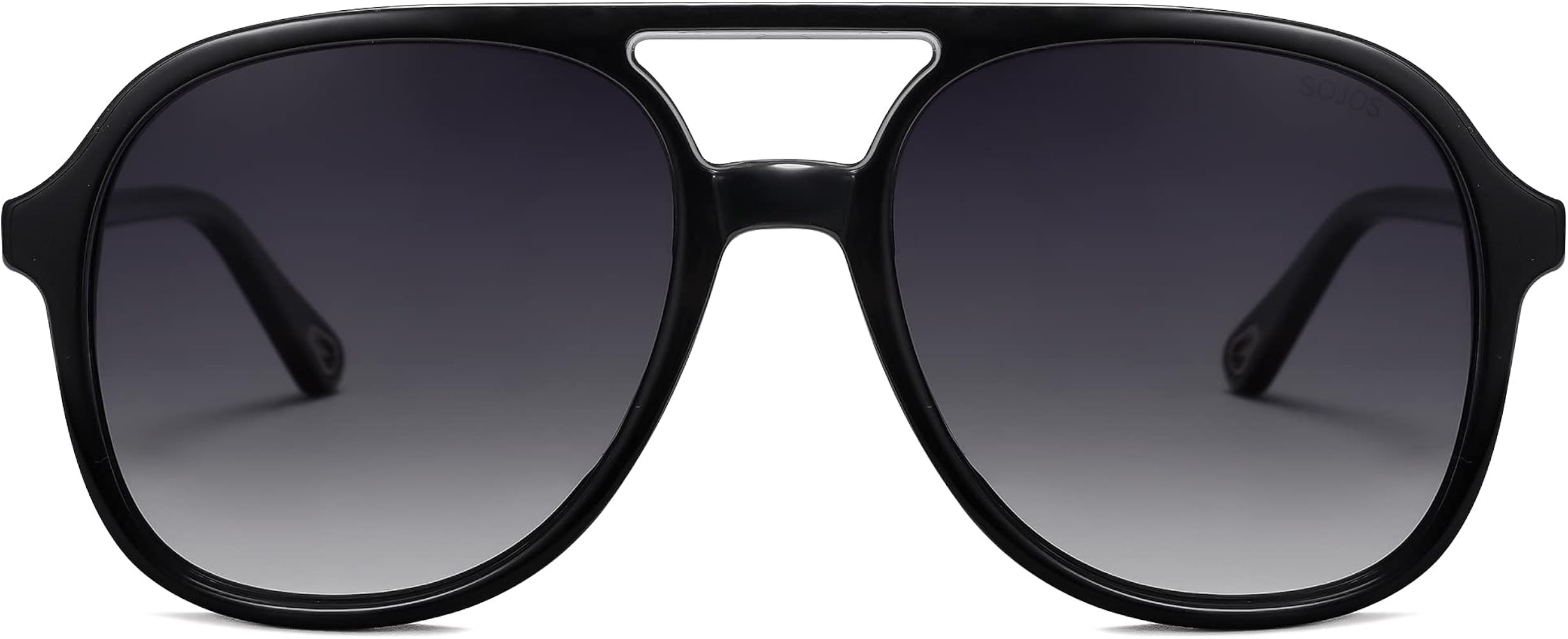 SOJOS Retro Polarized Aviator Sunglasses for Women Men Classic 70s Vintage Trendy Square Aviators | Amazon (US)