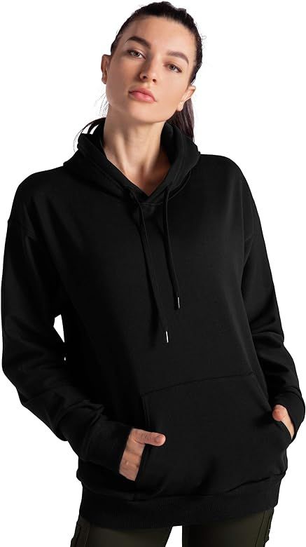 Women's Basic Pullover Hoodie Loose fit Ultra Soft Fleece hooded Sweatshirt With Pockets | Amazon (US)