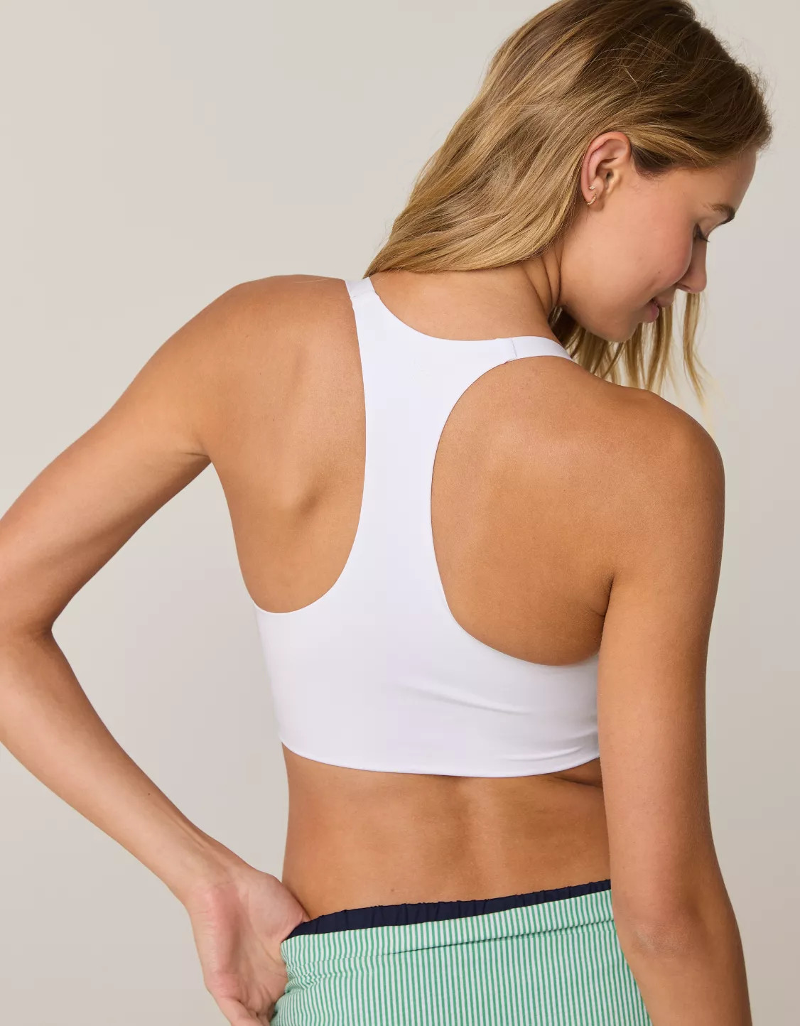 OFFLINE By Aerie Real Me Hold Up! Racerback Sports Bra | Aerie