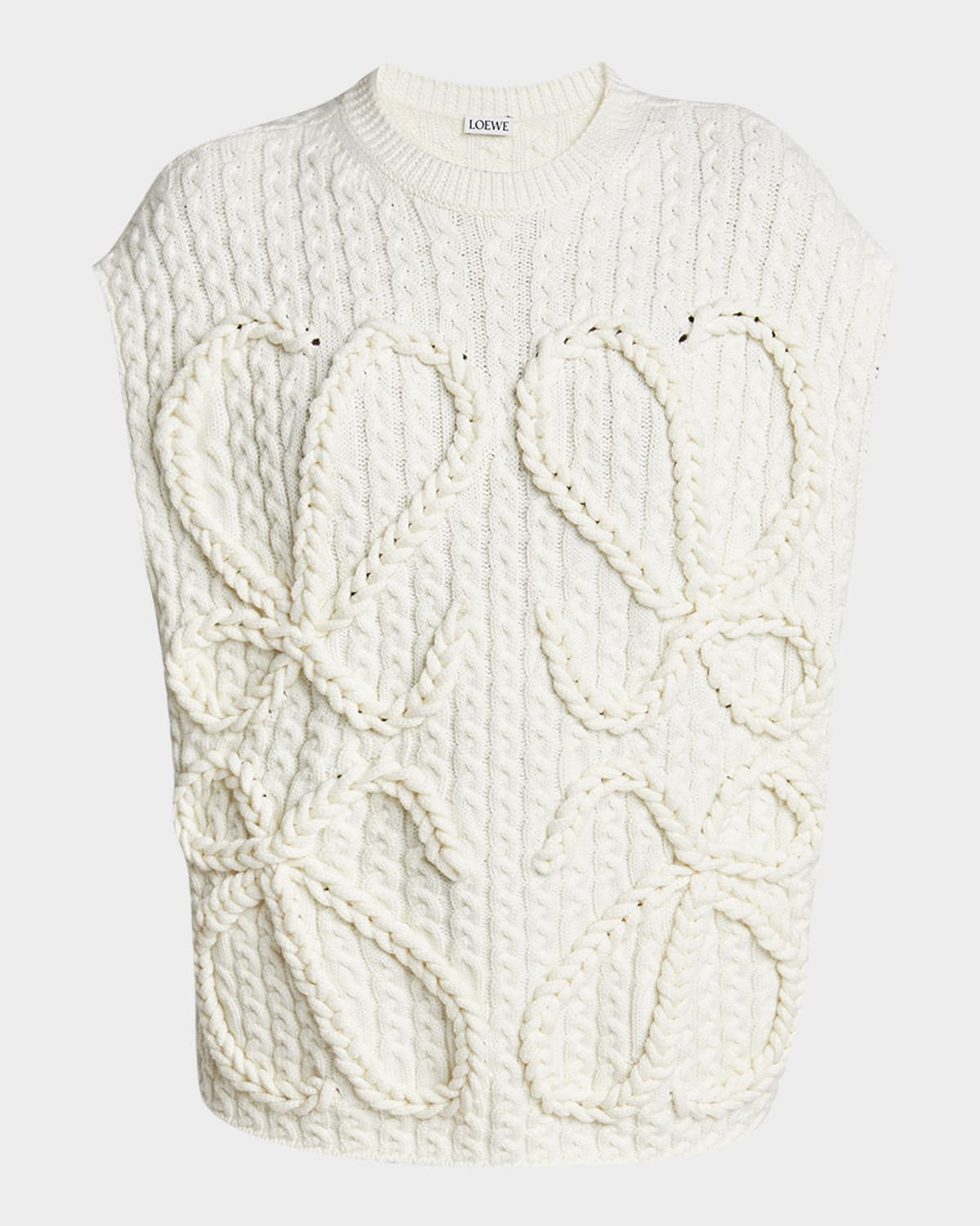 Anagram Sleeveless Sweater | Neiman Marcus