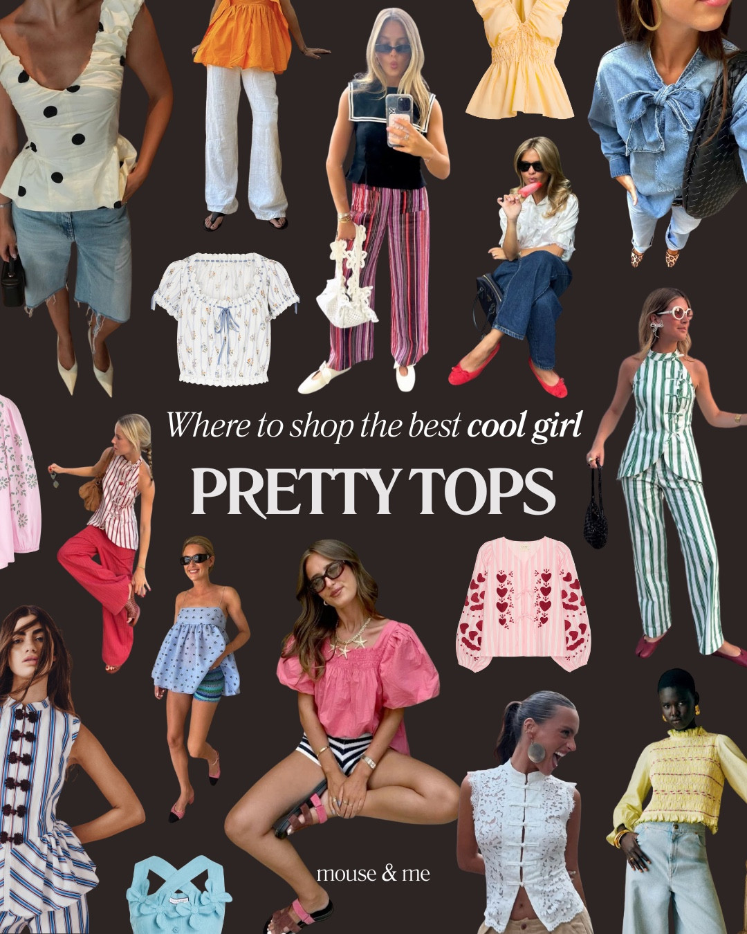 Some very cute girly tops we’re obsessing over 🪽🎀

And as usual, let us know which ones you’re loving 🫶 this is a PART 2 of spring tops as you loved the other so much xx 

#prettytops #springtops #blouses #coolgirl #styleinspo 

[where to shop the prettiest tops for spring summer 2026]

#LTKuk #LTKsummer #LTKspring