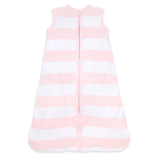 Rugby Stripe Organic Beekeeper™ Wearable Baby Blanket - Blossom | Burts Bees Baby