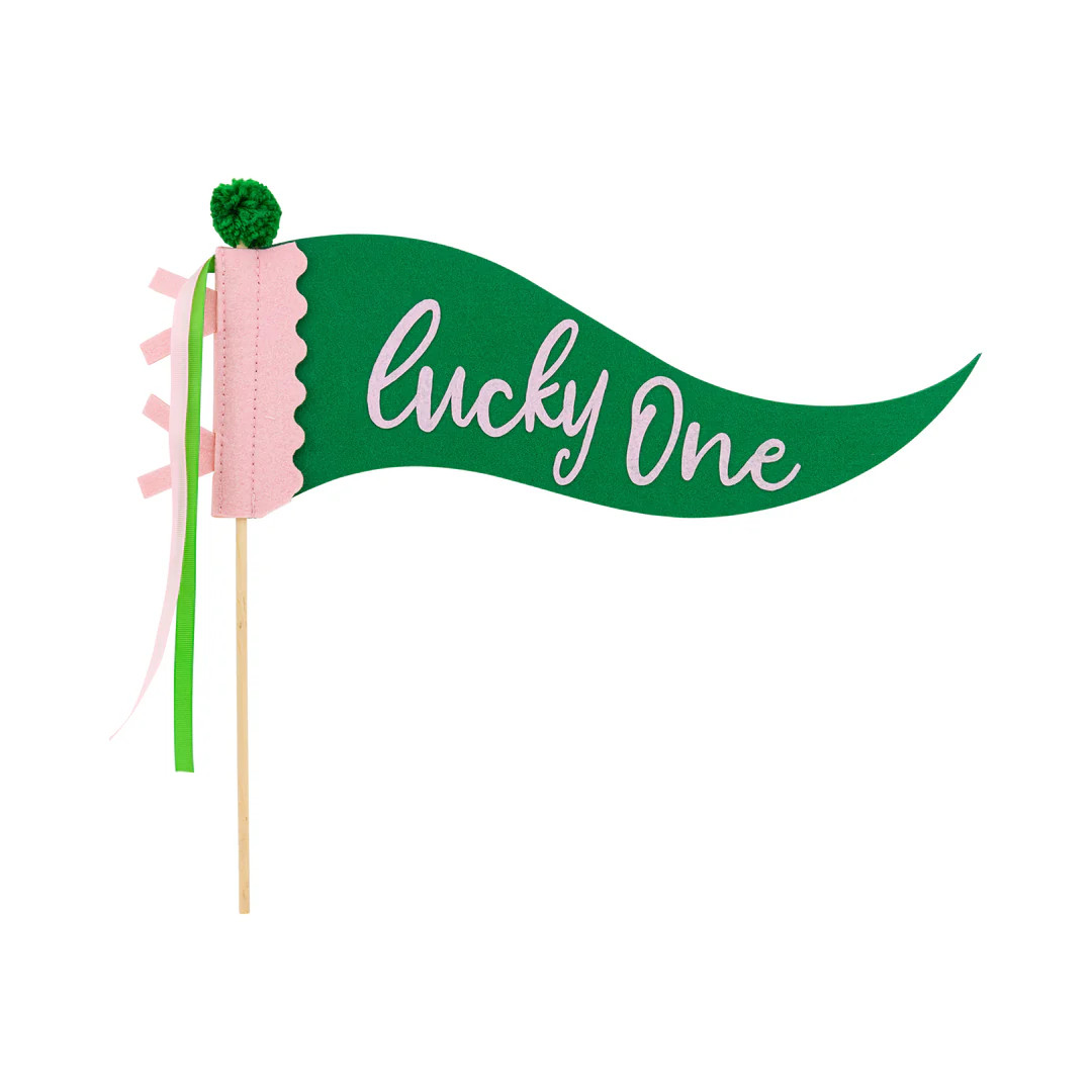 Lucky One Felt Pennant | My Mind's Eye