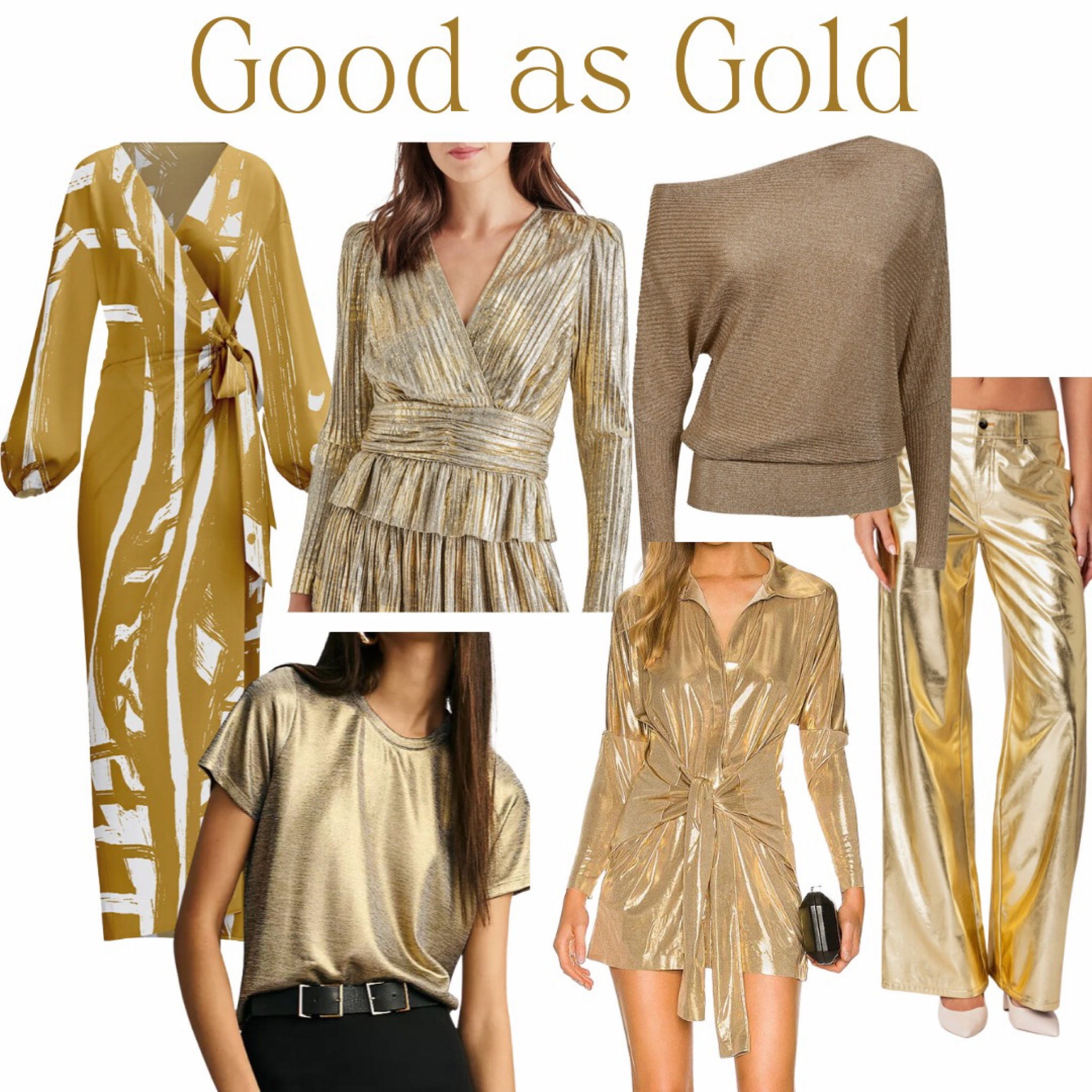 These clothing picks are good as gold