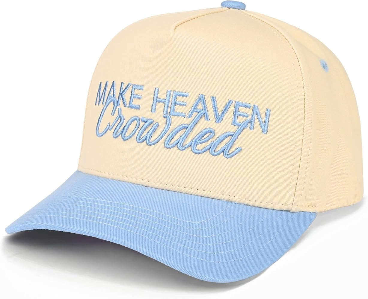 Premium Embroidered Hat | Make Heaven Crowded Hat | Amazon (US)