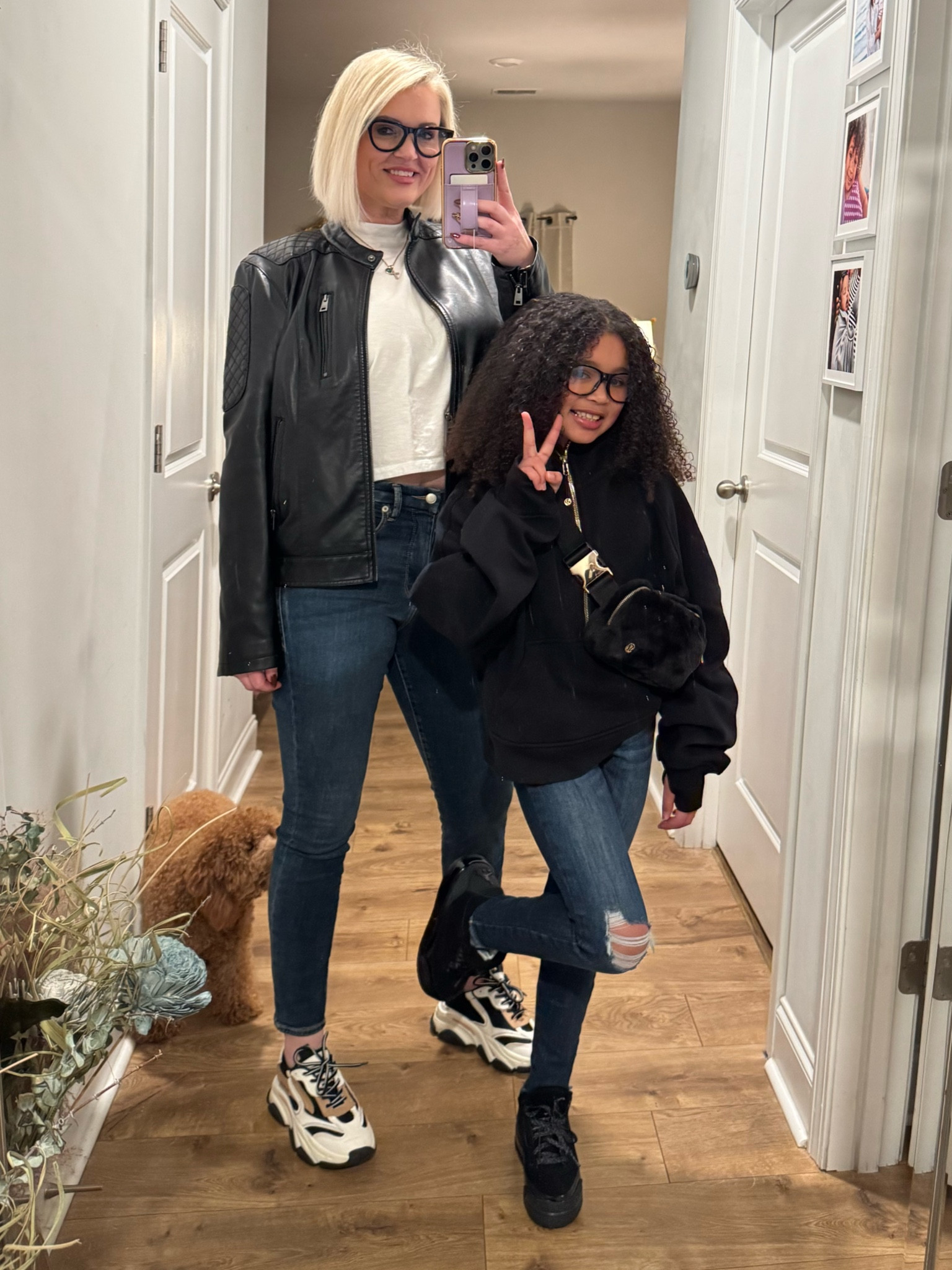 Mommy daughter, casual, black and white outfit! Women’s fashion // kids fashion // lululemon // Steve Madden // sneakers 

#LTKShoeCrush #LTKStyleTip #LTKKids