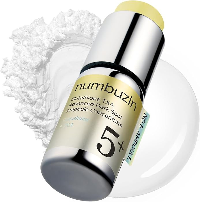 numbuzin No.5 Glutathione TXA Dark Spot Ampoule, Targeted Tone Care Concentrate for Dark Spots & ... | Amazon (US)
