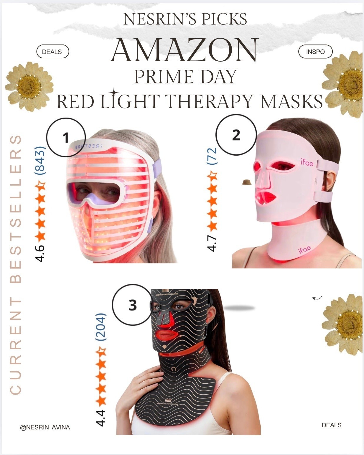 Trending red light therapy face and neck masks #redlighttherapy #facemask