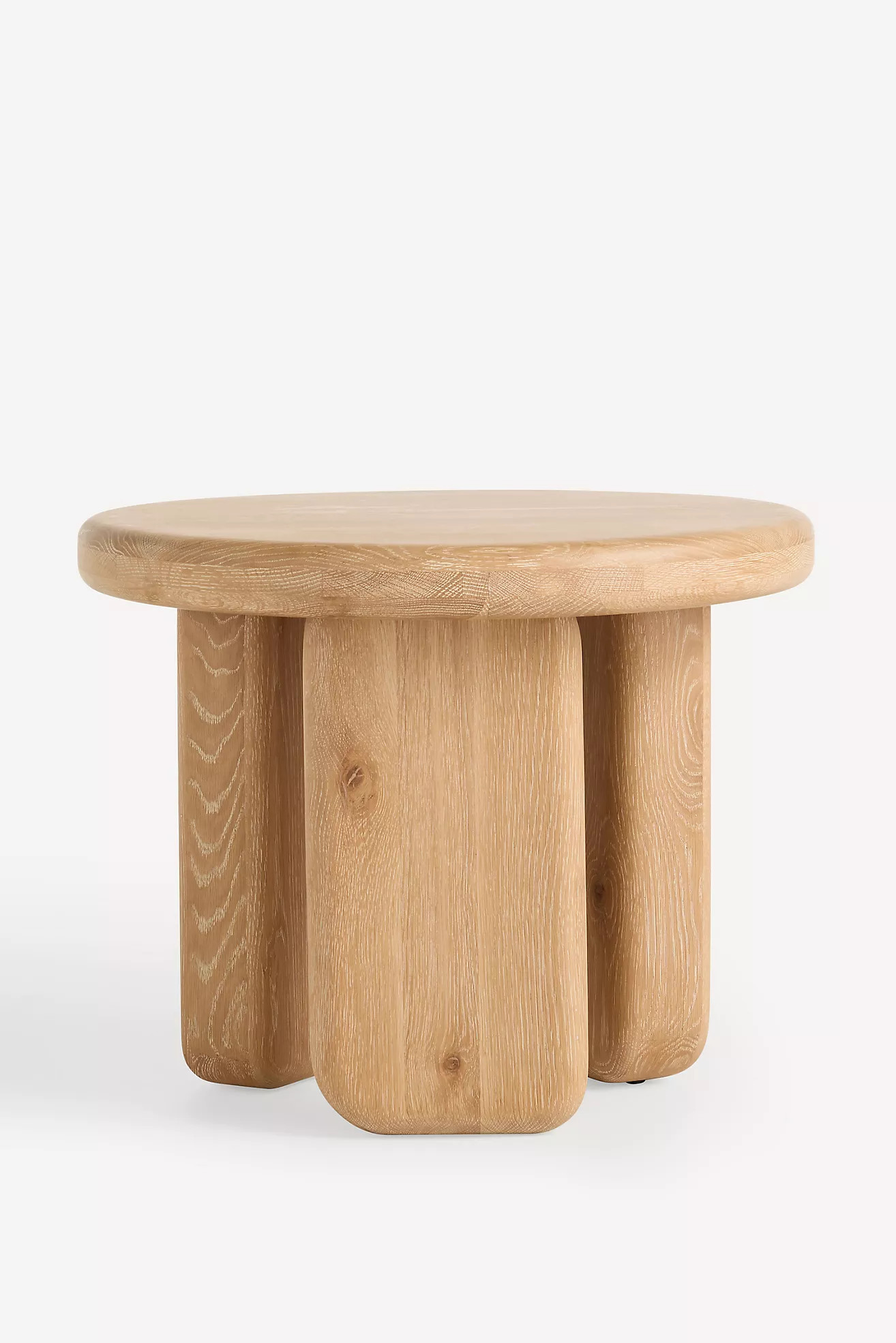 Oona Oak Side Table | Anthropologie (US)