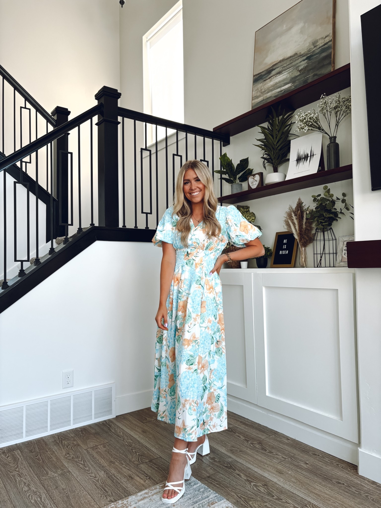 Wearing my usual size M & I’m 5’6”!

| spring fashion | Easter dress | wedding guest dress | baby shower guest dress | Amazon dress | teacher dress 

#LTKWorkwear #LTKSeasonal #LTKFindsUnder100