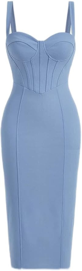 Women's Dress Split Back Bodycon Dress Dress for Women IVIYE | Amazon (US)