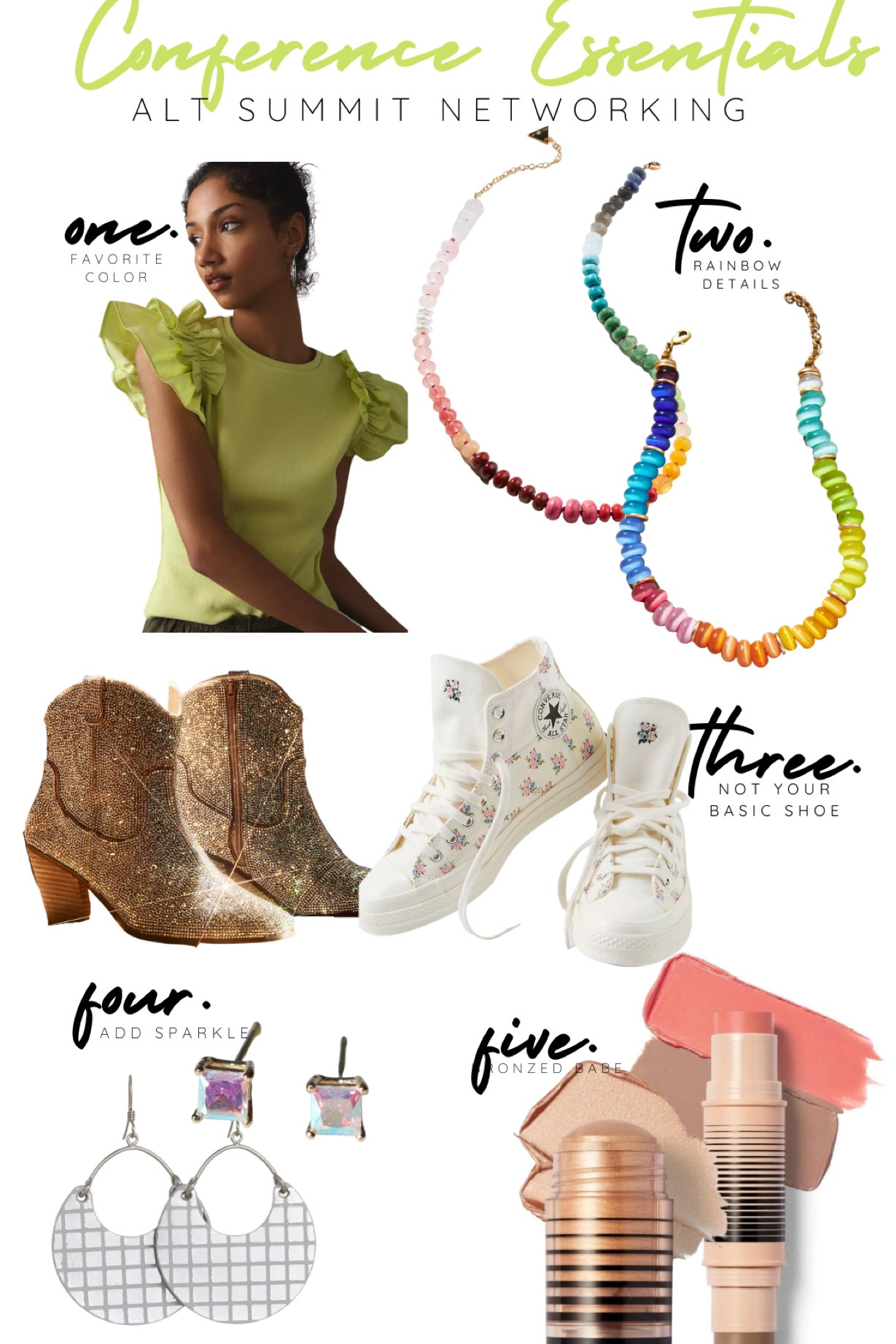 Network with your fashion for Alt summit in Palm Springs! I’ll be wearing my favorite colors and lots of sparkle and rainbow 

#LTKstyletip #LTKtravel #LTKSeasonal