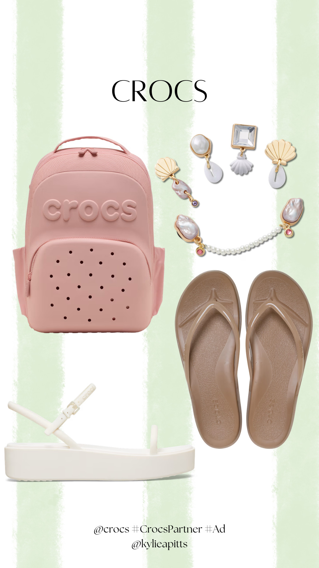#Ad Summer is here and @crocs has me covered with the cutest and comfiest sandals and accessories for the season! #CrocsPartner