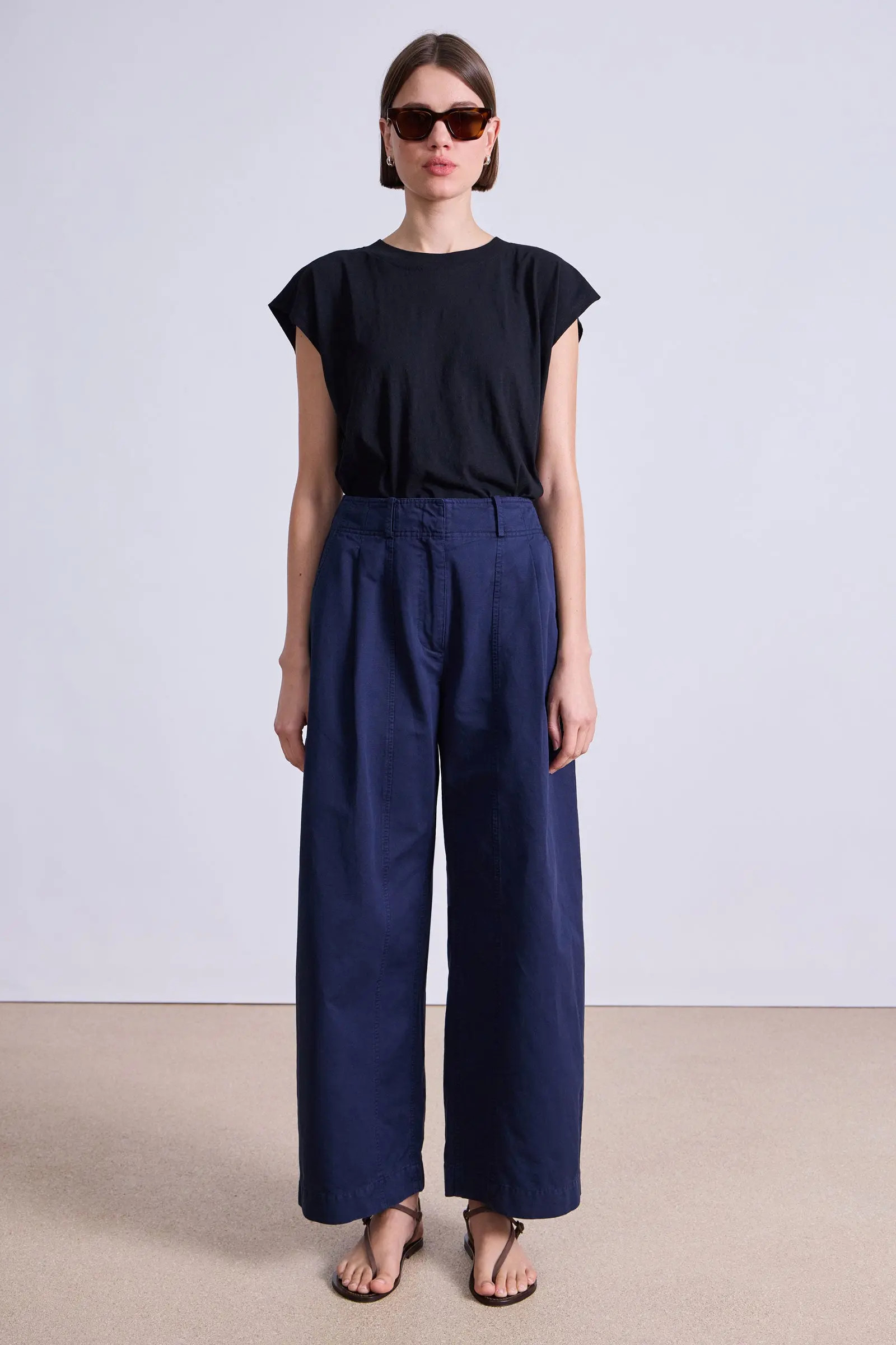 Cropped Cybil Trouser | Apiece Apart | Apiece Apart