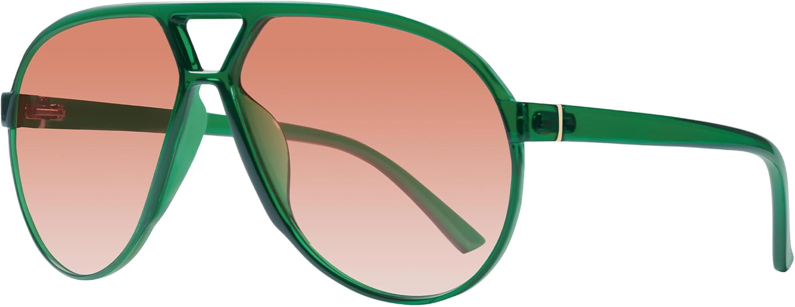 mosanana Retro Aviator Sunglasses for Women Oversized 70s Vintage Trendy Sunnies MS52482 | Amazon (US)