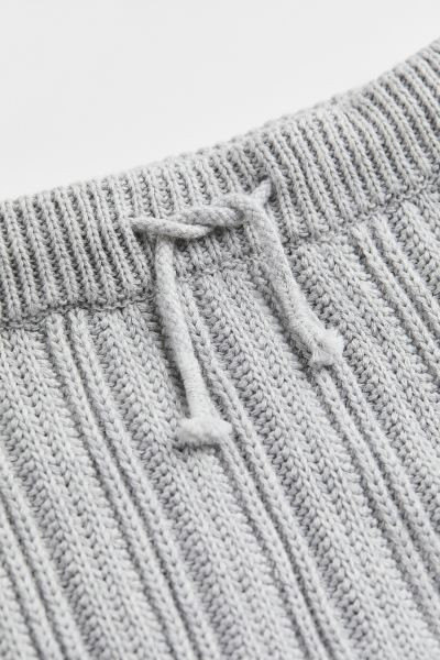 2-piece Rib-knit Cotton Set | H&M (US + CA)