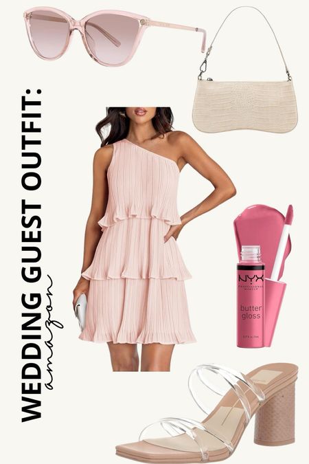 Blush pink dress! 

#LTKfindsunder50 #LTKfindsunder100 #LTKSeasonal