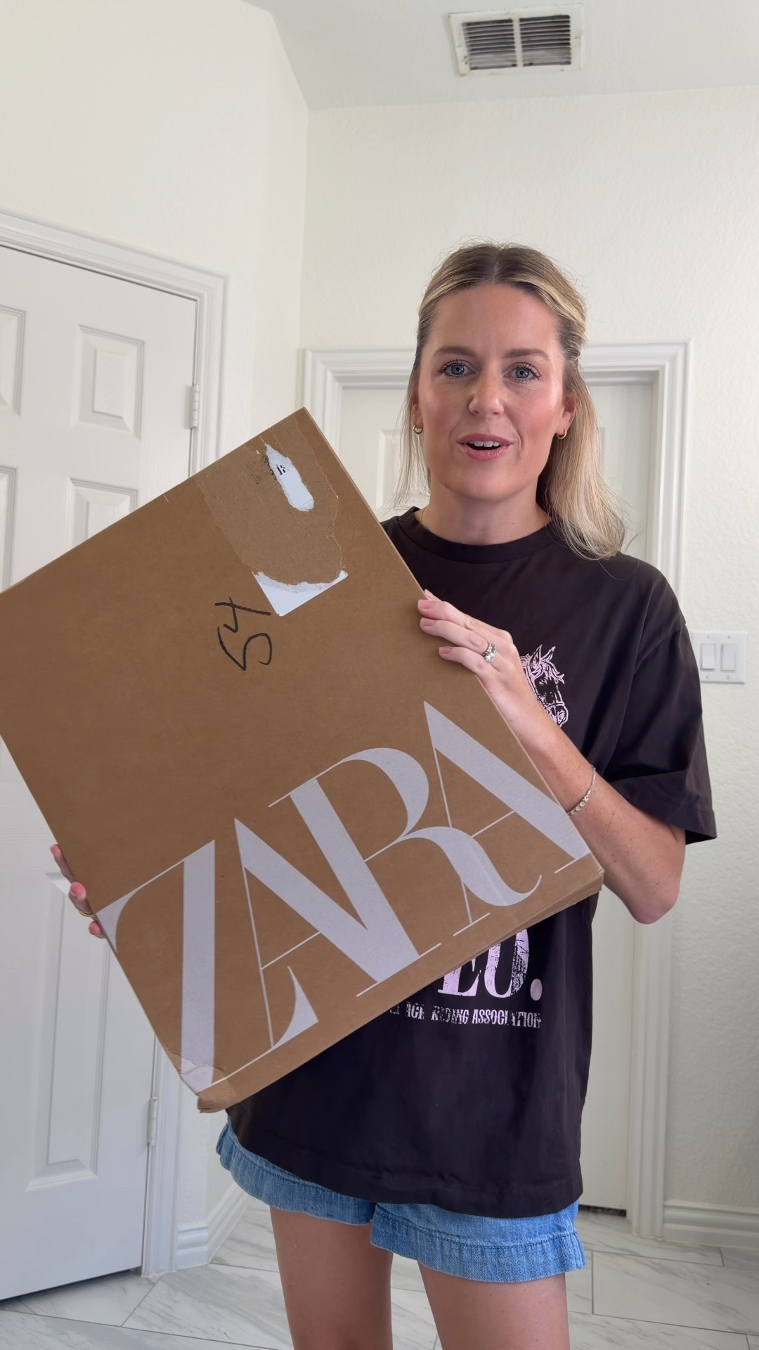 Zara unboxing - statement tops, matching set, neck scarf